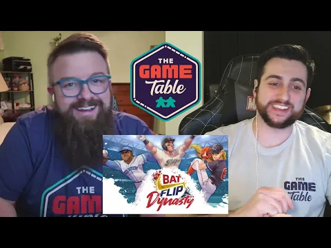 Bat Flip Dynasty Review - The Game Table Podcast