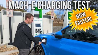 Mustang Mach-E Charging Curve Update & Speed Test