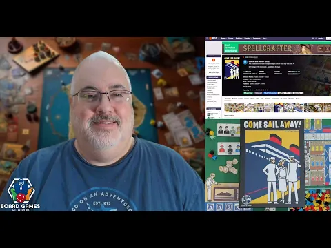 Come Sail Away Review Board Games with Rob