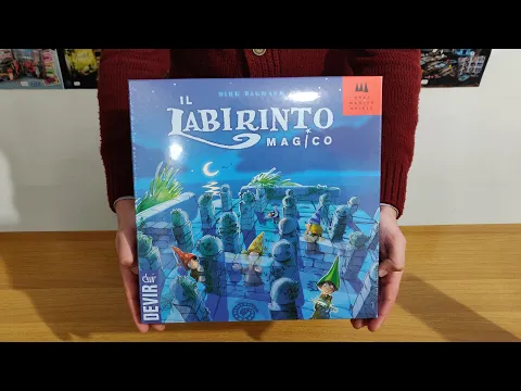 Unboxing de Il Labirinto Magico della Devir