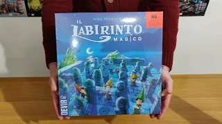 Unboxing de Il Labirinto Magico della Devir