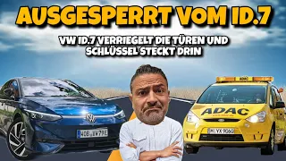 VW ID.7 PANNE! Türen verschlossen und Schlüssel ist im Auto! ADAC muss kommen.