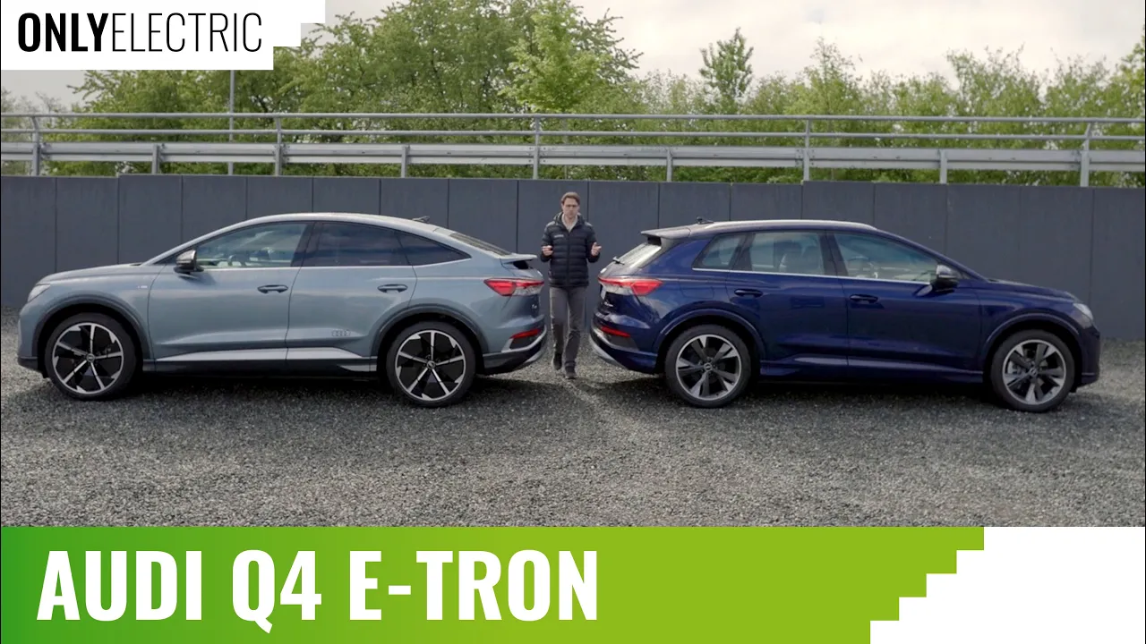 Audi wants to show the perfect EV! Audi Q4 etron SUV vs Sportback REVIEW