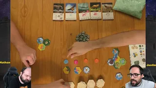 Cascadia: Teaching and playing a few games!