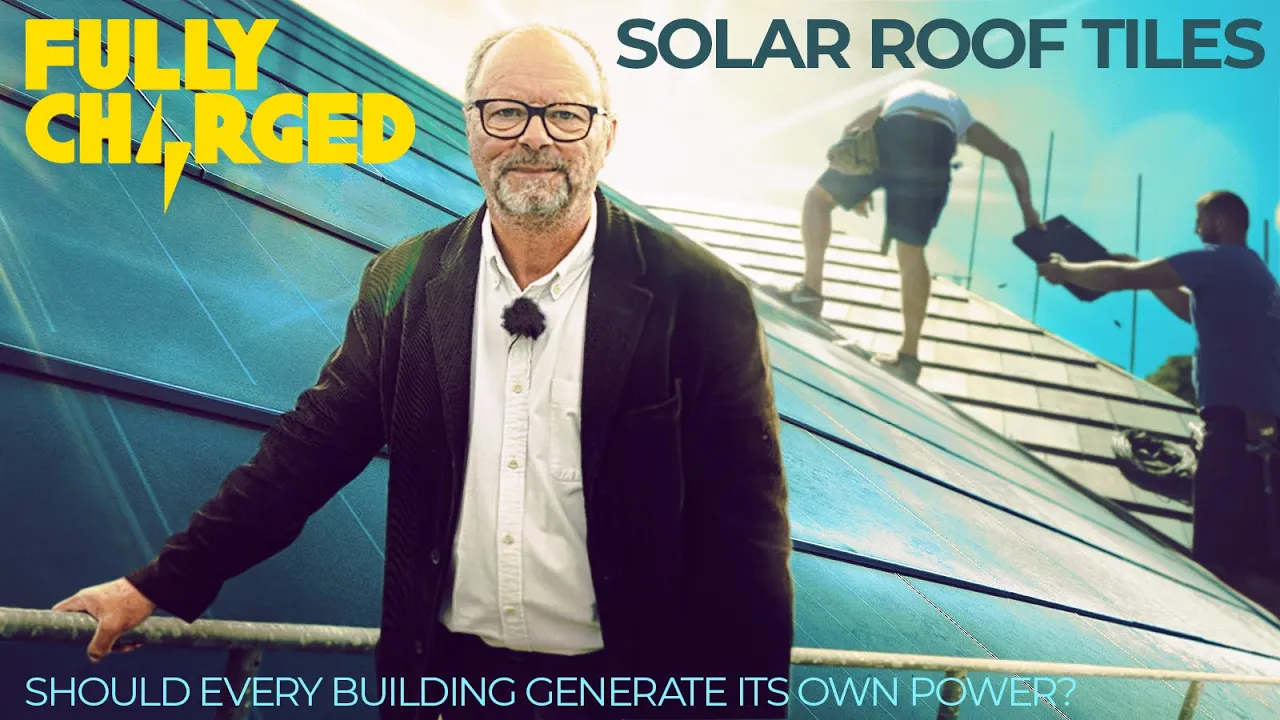 Solar Roof Tiles - should every building generate its own power? | 100% Independent, 100% Electric