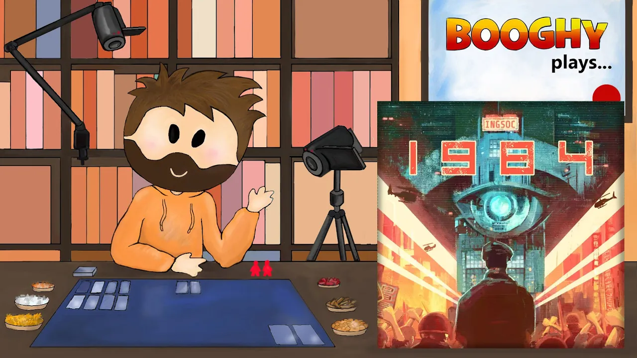 Booghy plays... 1984(2p, Rules, Playthrough, Review)