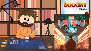 Booghy plays... 1984(2p, Rules, Playthrough, Review)