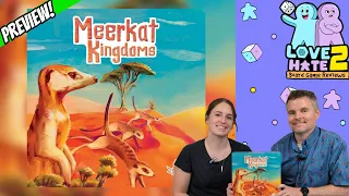 Meerkat Kingdoms - A Non-Gamer's Preview Of This Army of Meerkats Game