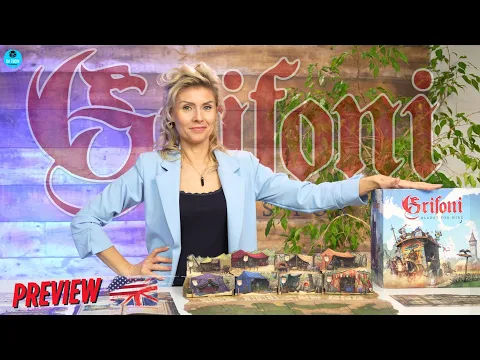 Grifoni Blades for Hire Preview Board Game