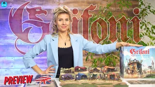 Grifoni Blades for Hire Preview Board Game