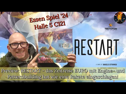 Preview: RESTART - das Zeitreise EURO mit Engine- & Patternbuilding hat wie ne Rakete eingeschlagen!