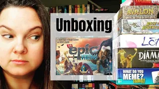 Unboxing Tiny Epic Vickings