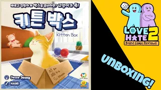 Unboxing of Kitten Box