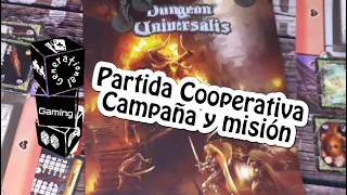 Dungeon Universalis - Partida Cooperativo - Campaña y Misión