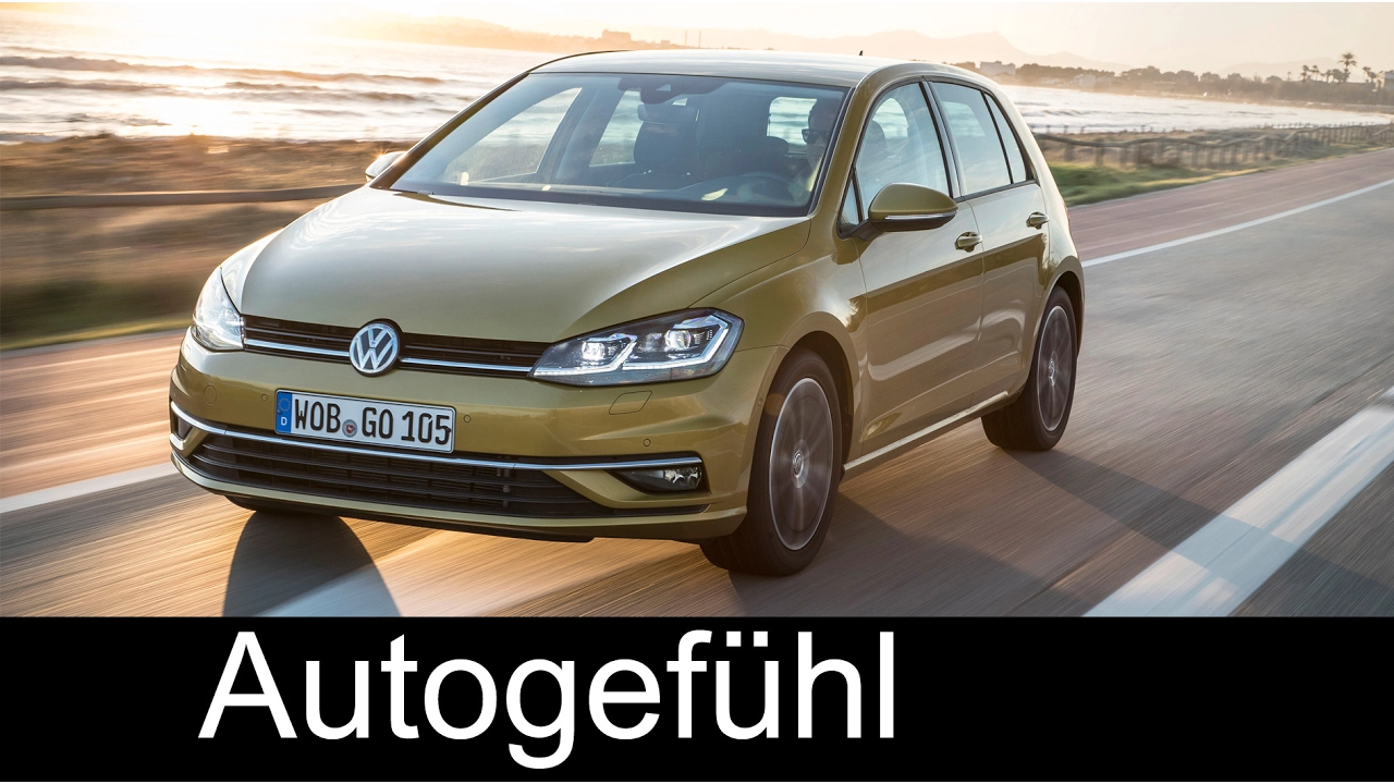 2017 VW Golf Facelift Exterior Interior GTI Preview Volkswagen - Autogefühl
