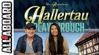HALLERTAU | Board Game | 2-Player Playthrough | The Crafts of 1800s Bavaria