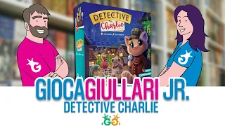 Gioca Giullari Junior - Detective Charlie il gioco da tavolo per bambini per essere investigatori!