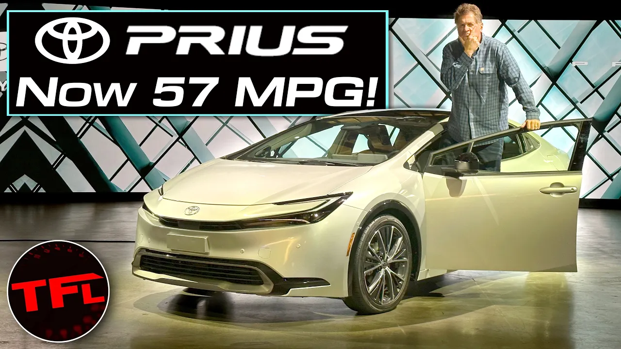 DEBUT: THIS Is a Toyota Prius!? You Won't Believe How Far the New Model Can Go on EV Power!