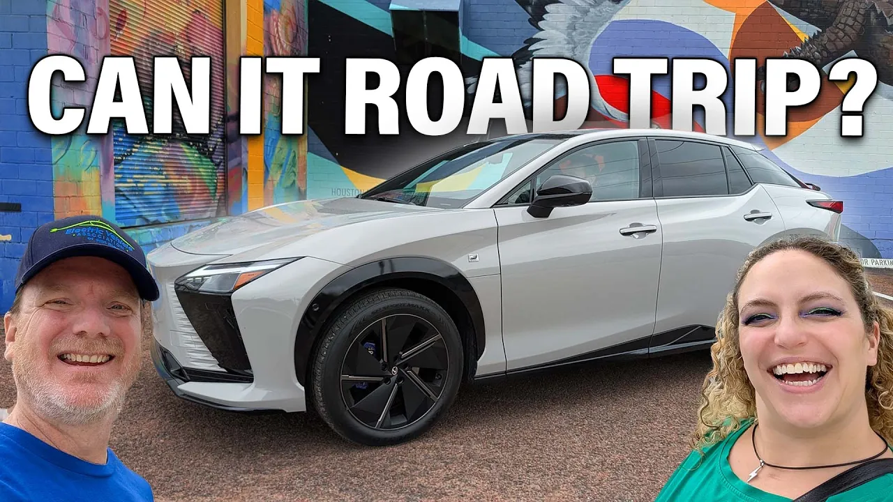 We road tripped our lowest range EV so far | 2026 Lexus RZ 550e F Sport AWD