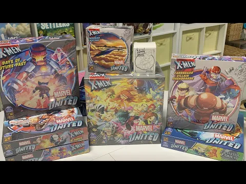 Marvel United: X-Men Wave 2 Unboxing Part 1