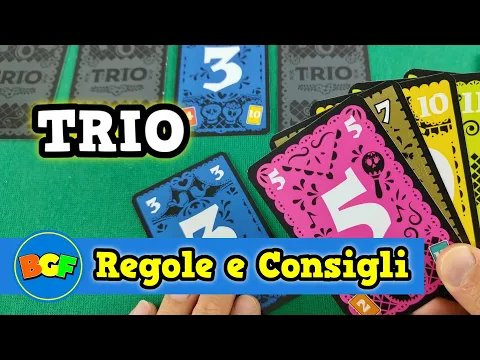 TRIO | Tutorial #201 | Gioco da Tavolo
