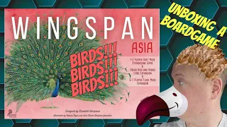 Unboxing Wingspan Asia, an expansion/stand alone joy