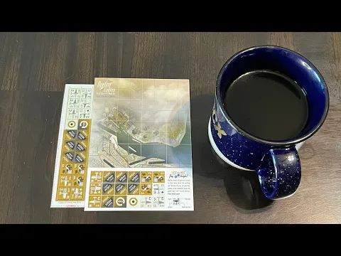 Coffee with Kilroy - Dueling Eagles: Aerial Combat over Malta - Postcard Game