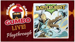Battlecrest: Fellwoods base game plus heroes -- playthrough (2p)