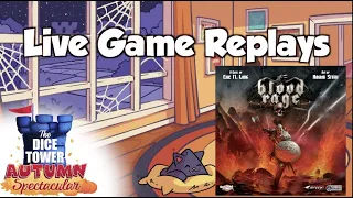 Blood Rage Live Play