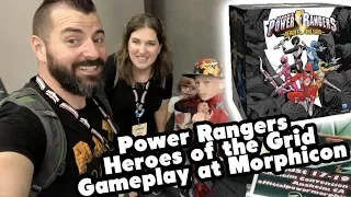 Power Rangers Heroes of the Grid Gameplay at Morphicon