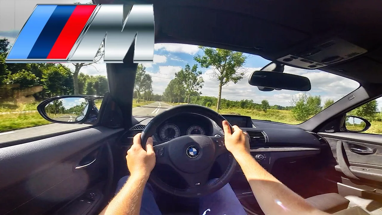BMW 1M Series M Coupe Onboard Test Drive & Interior SOUND