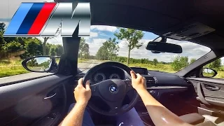 BMW 1M Series M Coupe Onboard Test Drive & Interior SOUND