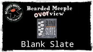 Bearded Meeple Overview : Blank Slate