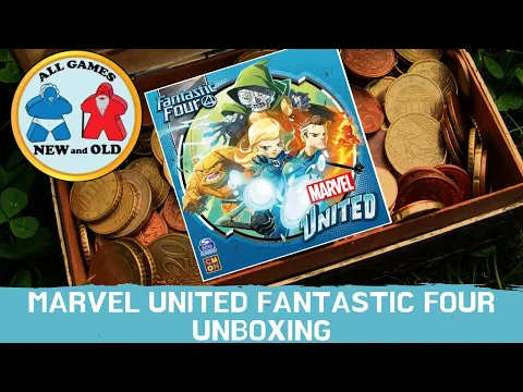 Marvel United Fantastic Four Unboxing