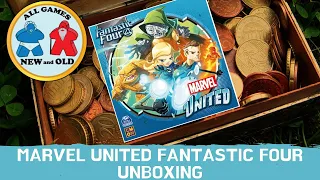 Marvel United Fantastic Four Unboxing