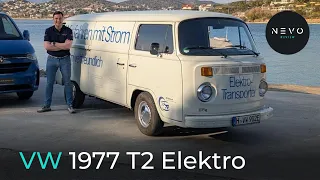 Volkswagen T2 1977 Elektro-Transporter Oldtimer