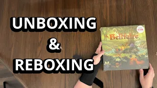 Everdell: Bellfaire Expansion - Board Game Unboxing & Reboxing - What's Inside the box?