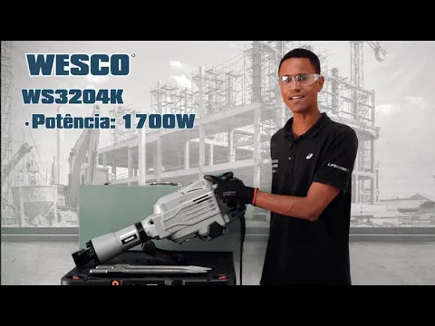 Martelo Demolidor 50J 1700W WS3204K 220V Wesco