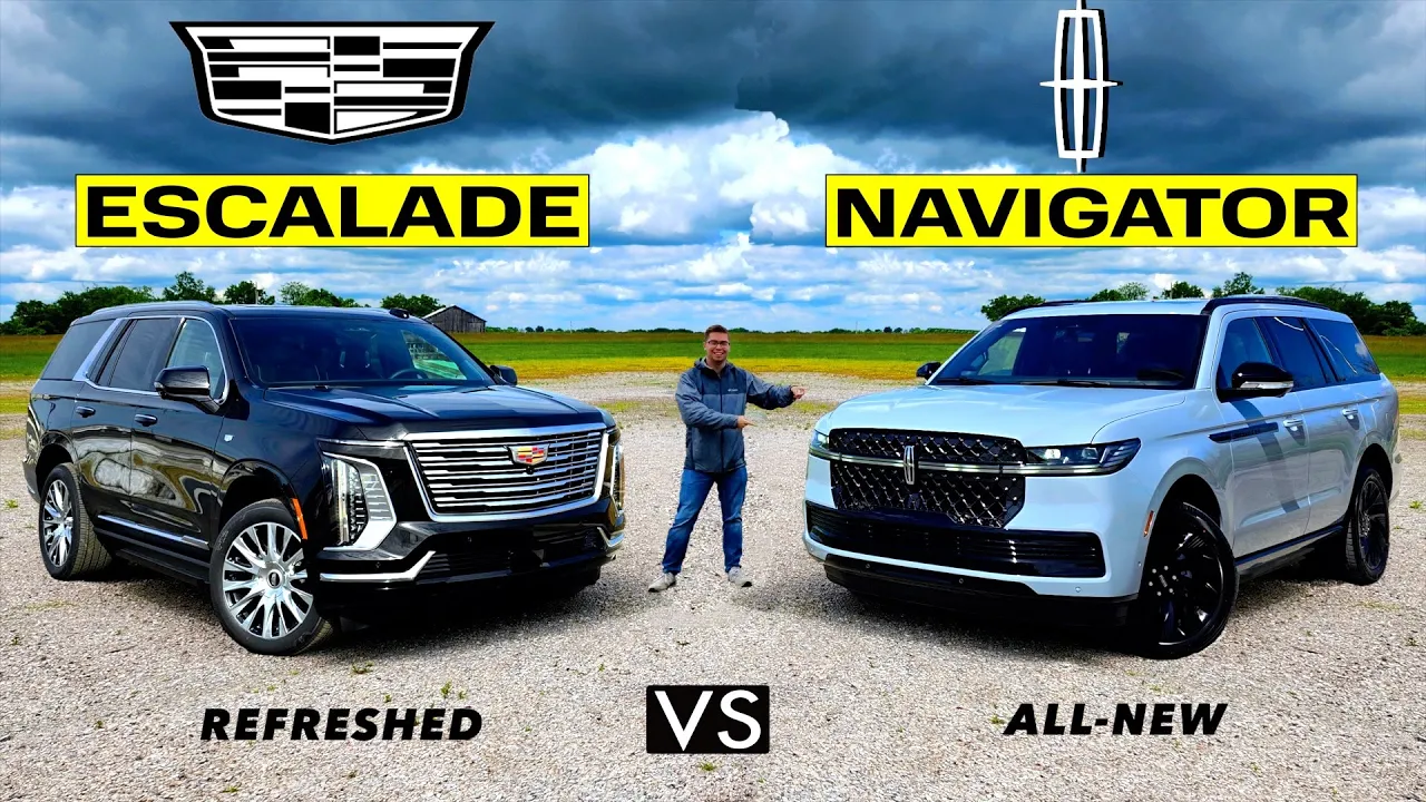 AMERICAN KINGS! -- 2025 Lincoln Navigator vs. 2025 Cadillac Escalade: Comparison