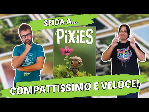 Pixies Partita Completa tra le creature del bosco! Un gioco da tavolo compatto e veloce!