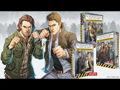 Supernatural Expansions for Zombicide by CMON Unboxing