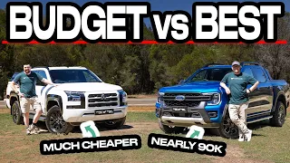 16,000km of testing: one winner (2025 Ford Ranger Wildtrak vs Mitsubishi Triton GSR Review)