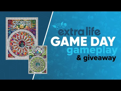 Extra Life Game Day Sagrada Glory Gameplay & Giveaway | Floodgate Games
