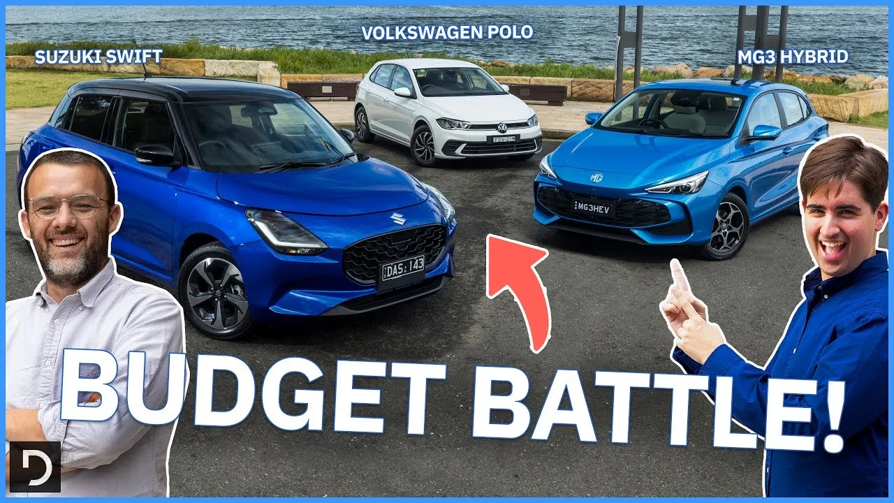 MG 3 Hybrid v Suzuki Swift v Volkswagen Polo | Which Small Car Is The Best?