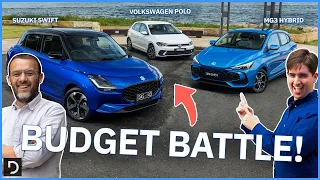 MG 3 Hybrid v Suzuki Swift v Volkswagen Polo | Which Small Car Is The Best?