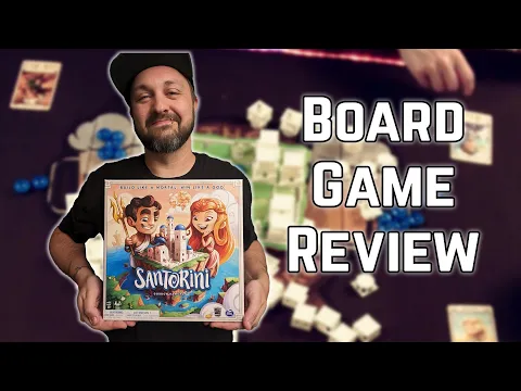Board Game Review - Santorini by Roxley and Spin Master - First Play Thoughts