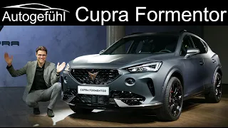 Cupra Formentor REVIEW Exterior Interior World Premiere production model new SUV  - Autogefühl