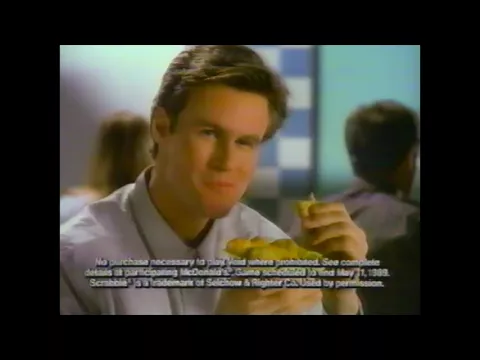 McDonalds Scrabble Commercial