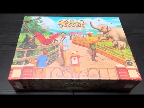 “Zoo Tycoon: The Board Game” Deluxe Edition Unboxing