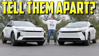 2026 Toyota bZ vs C-HR Compared: Can You REALLY Tell These Two Brand-New EVs Apart?